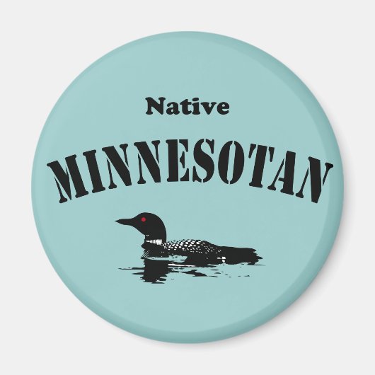 Native Minnesotan Magnet (Vorne)