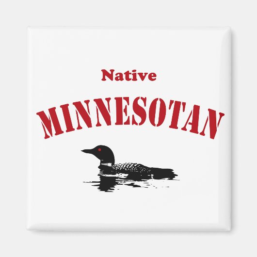 Native Minnesotan Magnet (Vorne)