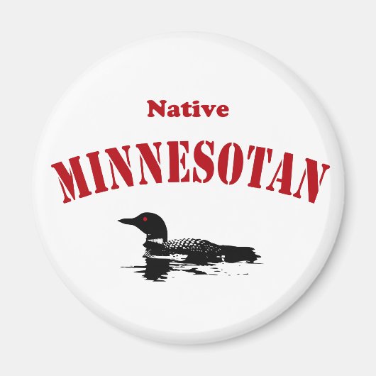 Native Minnesotan Magnet (Vorne)