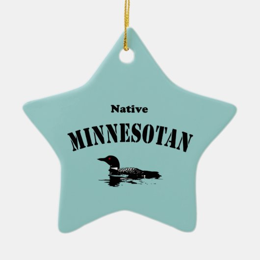 Native Minnesotan Ornament (Vorne)