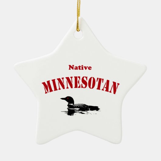 Native Minnesotan Ornament (Vorne)