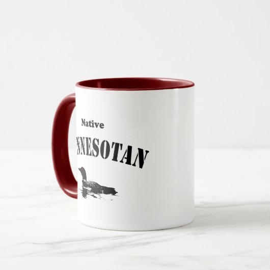 Native Minnesotan Tasse (Vorderseite Links)