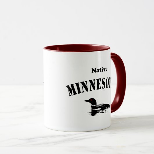 Native Minnesotan Tasse (VorderseiteRechts)