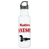 Native Minnesotan Trinkflasche (Vorderseite)