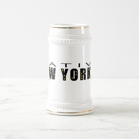 Native New Yorker Bierglas (Mittel)