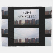 NATIVE NEW YORKER FLEECEDECKE (Vorderseite (Horizontal))