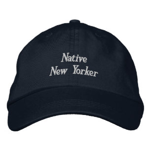 NATIVE NEW YORKER-Hut Bestickte Baseballkappe