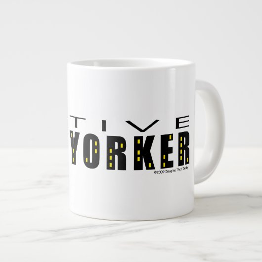 Native New Yorker Jumbo-Tasse (Vorderseite Rechts)