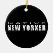 Native New Yorker Keramikornament (Vorne)