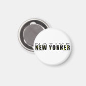 Native New Yorker Magnet (Vorderseite/Rückseite)