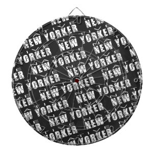 Native New Yorker Pattern Dartscheibe
