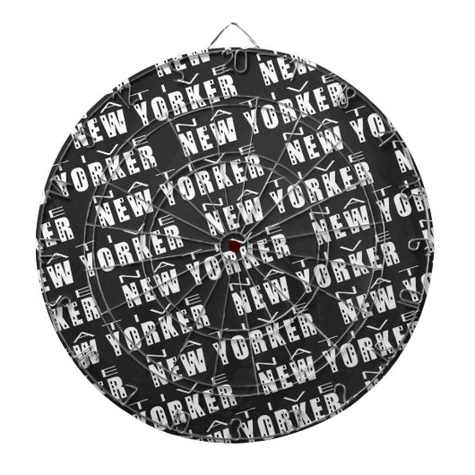 Native New Yorker Pattern Dartscheibe (vorne)