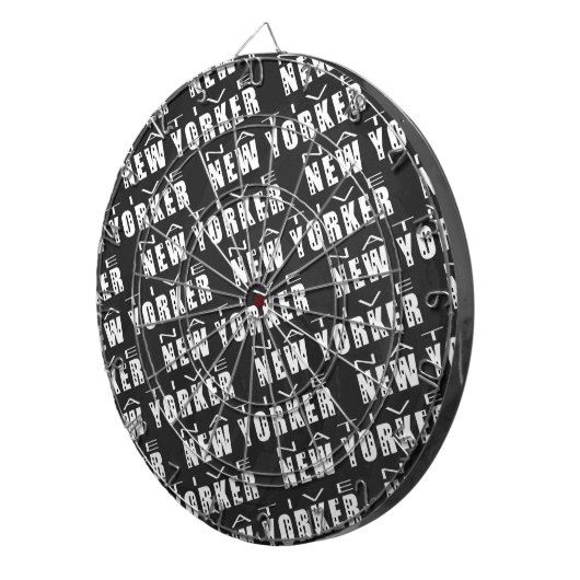 Native New Yorker Pattern Dartscheibe (Vorderseite rechts)