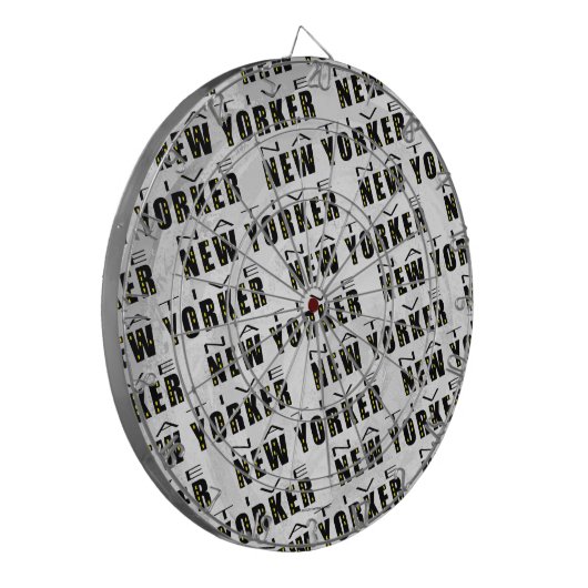 Native New Yorker Pattern Dartscheibe (Vorderseite Links)