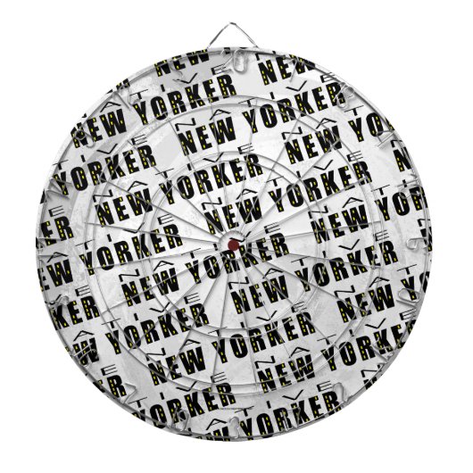 Native New Yorker Pattern Dartscheibe (vorne)