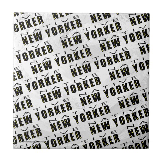 Native New Yorker Pattern Fliese (Vorderseite)