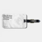 Native New Yorker Pattern Gepäckanhänger (Rückseite horizontal)