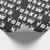 Native New Yorker Pattern Geschenkpapier (Ecke)