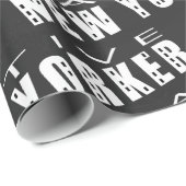 Native New Yorker Pattern Geschenkpapier (Rolleneckpunkt)