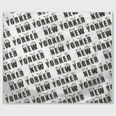Native New Yorker Pattern Geschenkpapier (Flach)