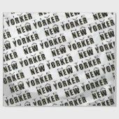 Native New Yorker Pattern Geschenkpapier (Flach)