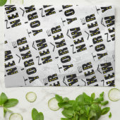 Native New Yorker Pattern Geschirrtuch (Gefaltet)