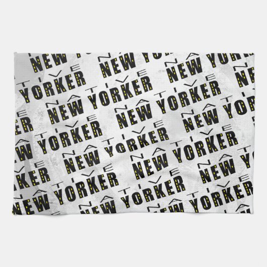 Native New Yorker Pattern Geschirrtuch (Horizontal)