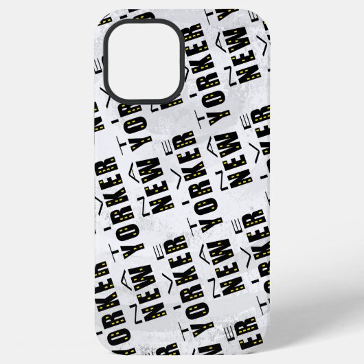 Native New Yorker Pattern iPhone Hülle (Rückseite)