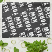 Native New Yorker Pattern Küchentuch (Gefaltet)