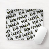 Native New Yorker Pattern Mousepad (Mit Mouse)