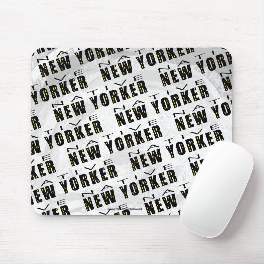 Native New Yorker Pattern Mousepad (Mit Mouse)