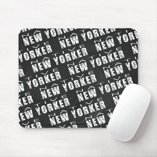 Native New Yorker Pattern Mousepad (Mit Mouse)