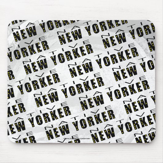 Native New Yorker Pattern Mousepad (Vorne)