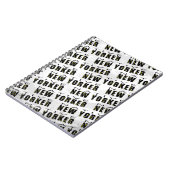 Native New Yorker Pattern Notizblock (Linke Seite)