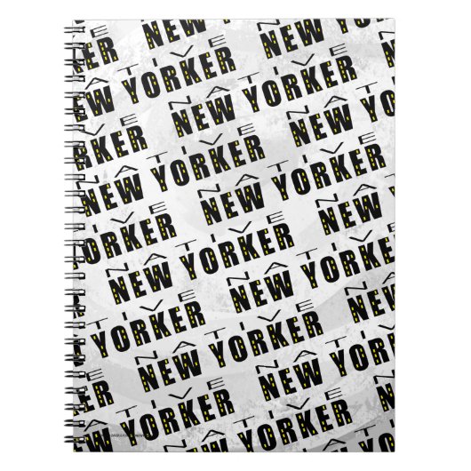 Native New Yorker Pattern Notizblock (Vorderseite)