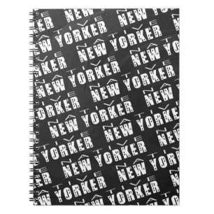 Native New Yorker Pattern Notizblock