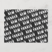 Native New Yorker Pattern Postkarte (Vorderseite)