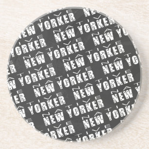 Native New Yorker Pattern Untersetzer