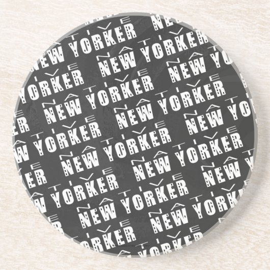 Native New Yorker Pattern Untersetzer (Vorne)