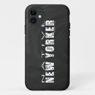 Native New Yorker schwarz Case-Mate iPhone Hülle