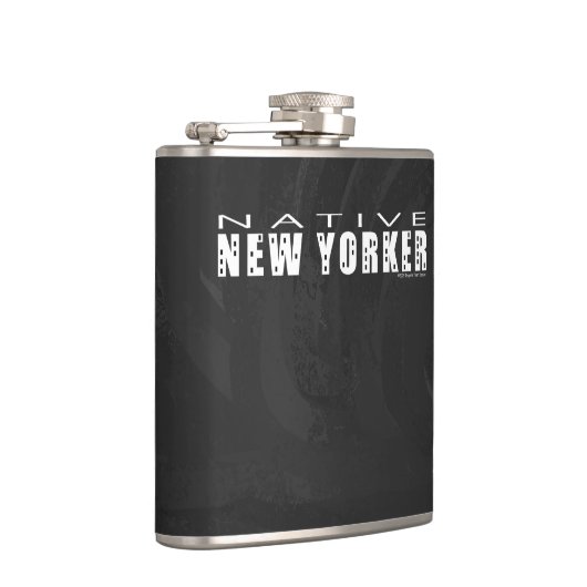 Native New Yorker schwarz Flachmann (Rechts)