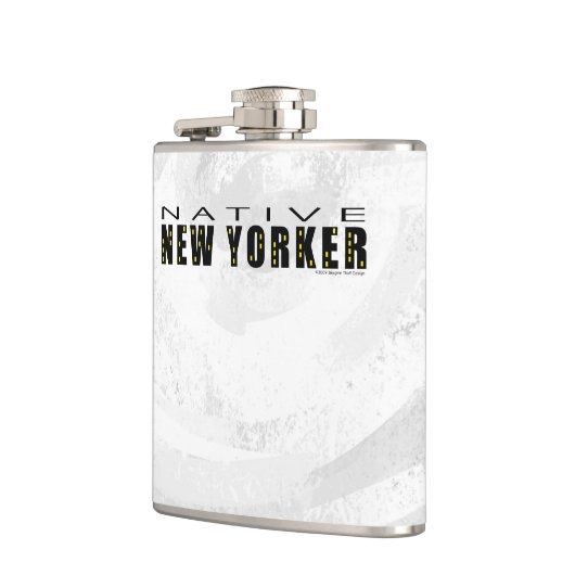 Native New Yorker schwarz Flachmann (Links)