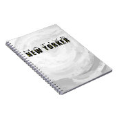 Native New Yorker schwarz Notizblock (Rechte Seite)