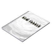 Native New Yorker schwarz Notizblock (Linke Seite)