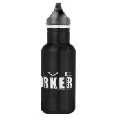 Native New Yorker schwarz Trinkflasche (Rechts)