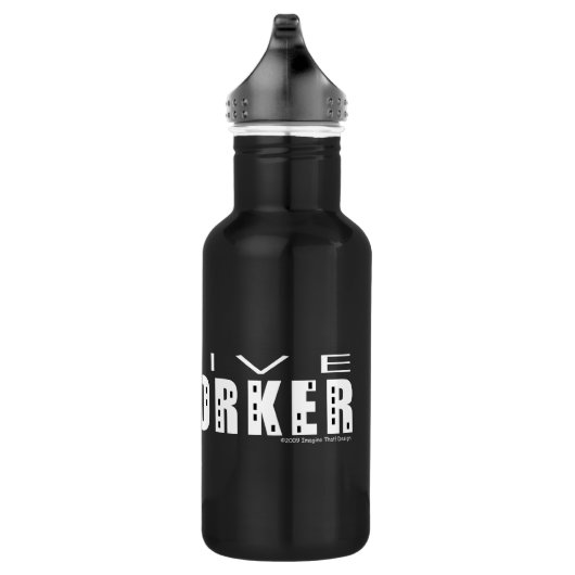 Native New Yorker schwarz Trinkflasche (Rechts)