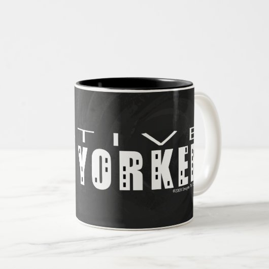 Native New Yorker schwarz Zweifarbige Tasse (VorderseiteRechts)