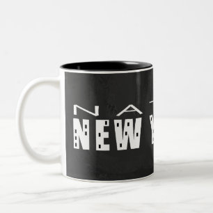 Native New Yorker schwarz Zweifarbige Tasse