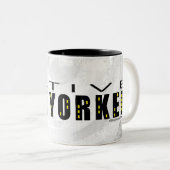 Native New Yorker schwarz Zweifarbige Tasse (VorderseiteRechts)