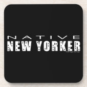 Native New Yorker Untersetzer (Vorderseite)